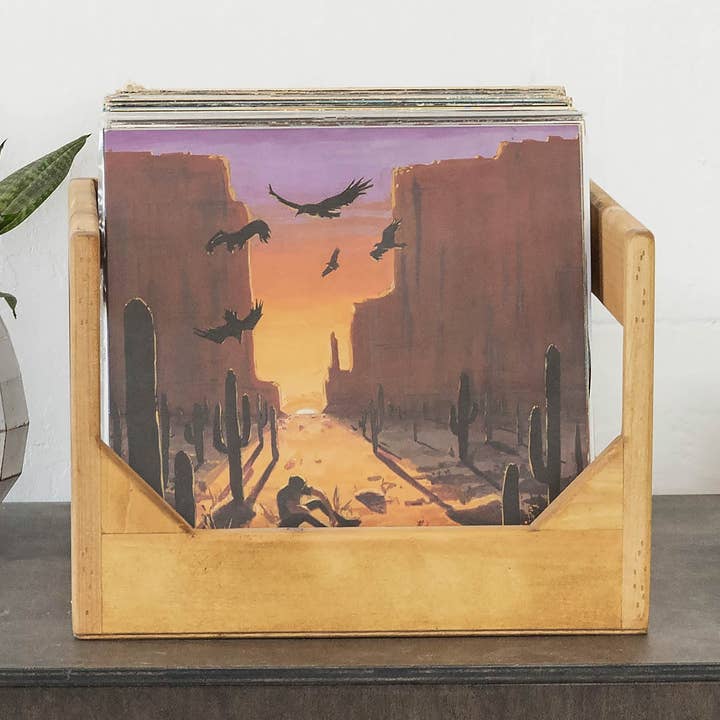 The Cube : Caisse de rangement en vinyle de 12 po pour la vente par WickerWoodWorks