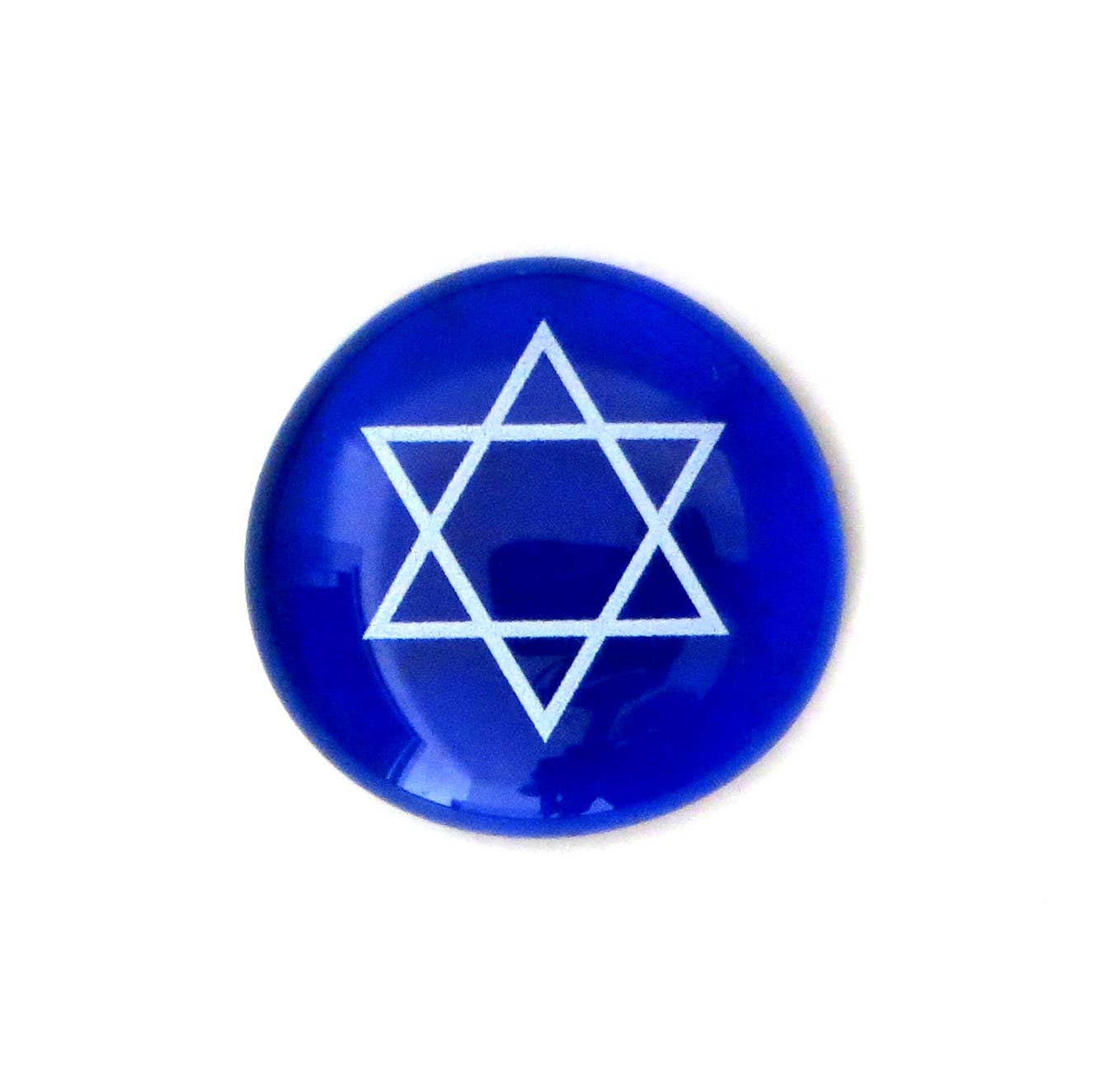 Lifeforce Glass, Inc. - Wholesale Keepsake Coin/Token - Judaica Assortment of Glass Stones with Display, 100 Pieces8