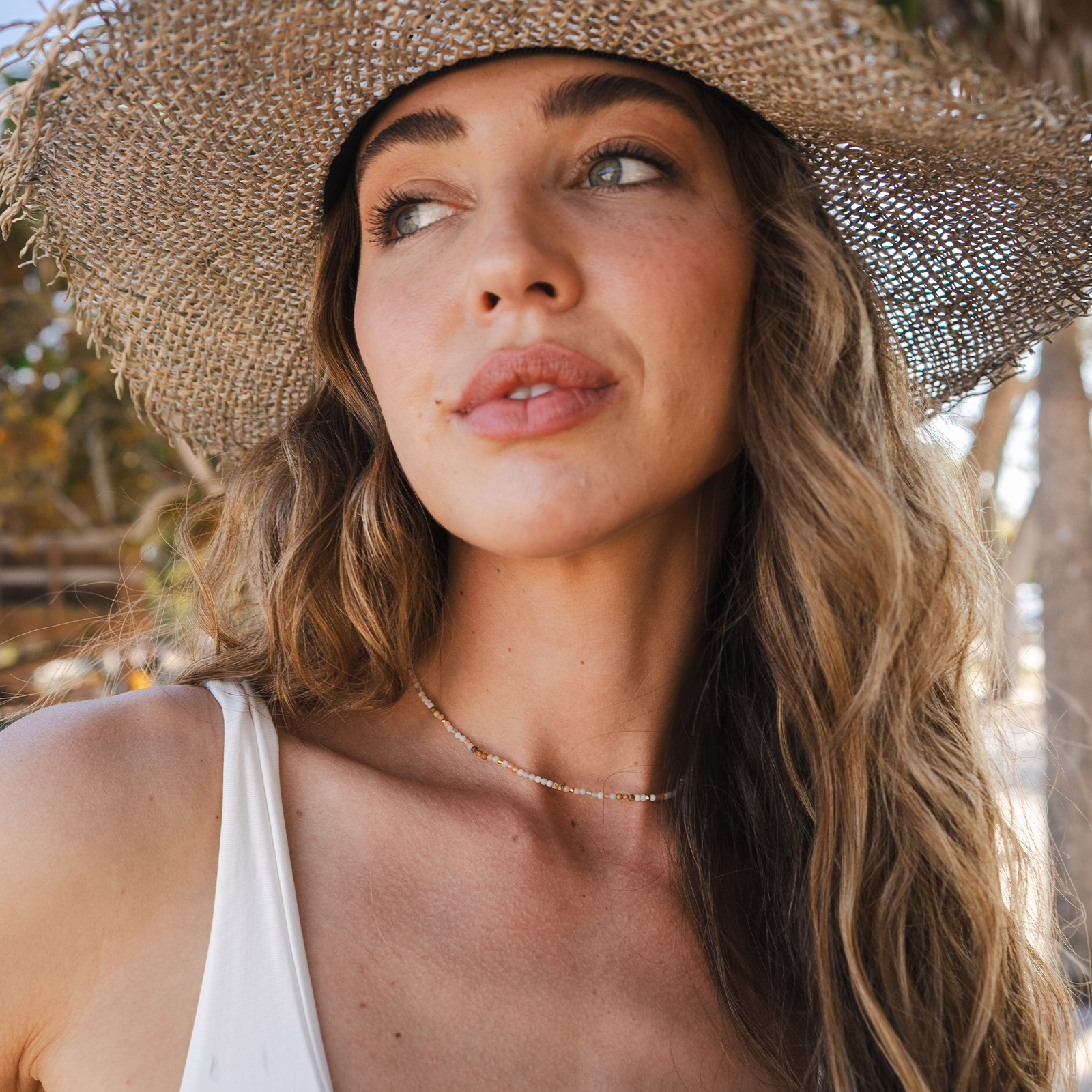 Lotus and Luna - Wholesale Beaded/Pearl Necklace - Peacemaker 2mm Healing Necklace5