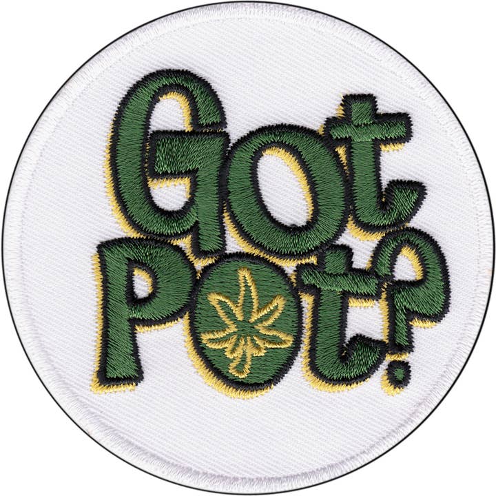 Patch : « Vous avez du pot ? » pour la vente par Square Deal Recordings & Supplies