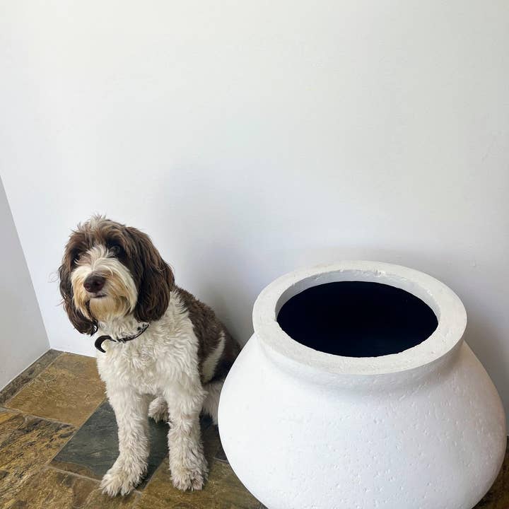 Tikal Composite Designs - Wholesale Plant Pot - Lightweight Concrete Planter Vessel3