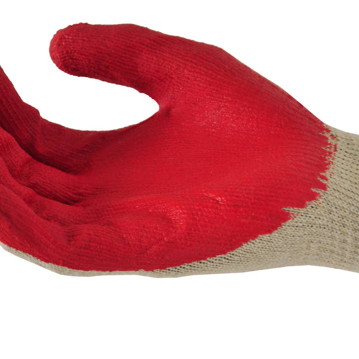 G & F Products - Wholesale Gloves – Unisex - Latex Dipped Nitrile Coated Work Gloves, 10 pair pack3