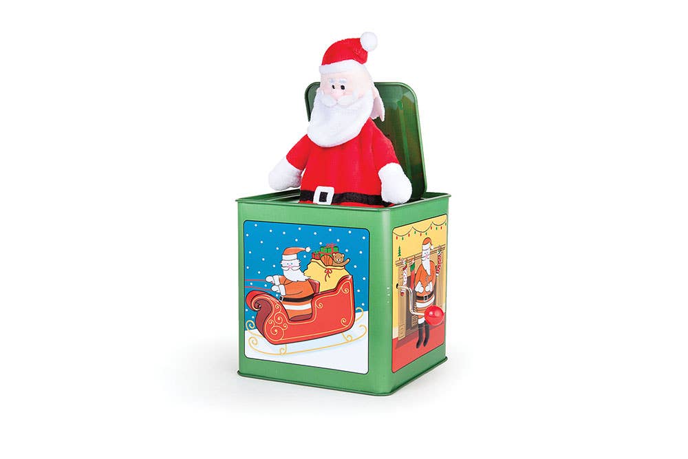 Jack Rabbit Creations - Wholesale Classic Toy - Kids - Santa Christmas Jack in the Box