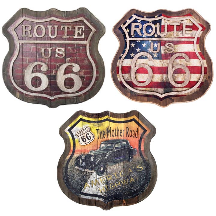 Placas de Pared de la Ruta 66 para venta al por mayor de Pawnee Bill’s