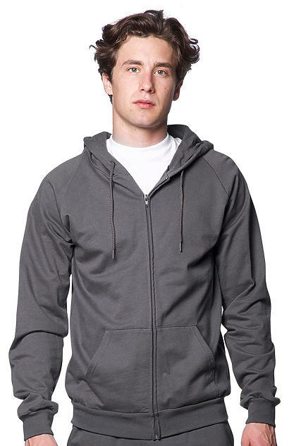 Royal Apparel - Wholesale Hoodie - Men's - Unisex Organic Cotton Full Zip Hoodie7