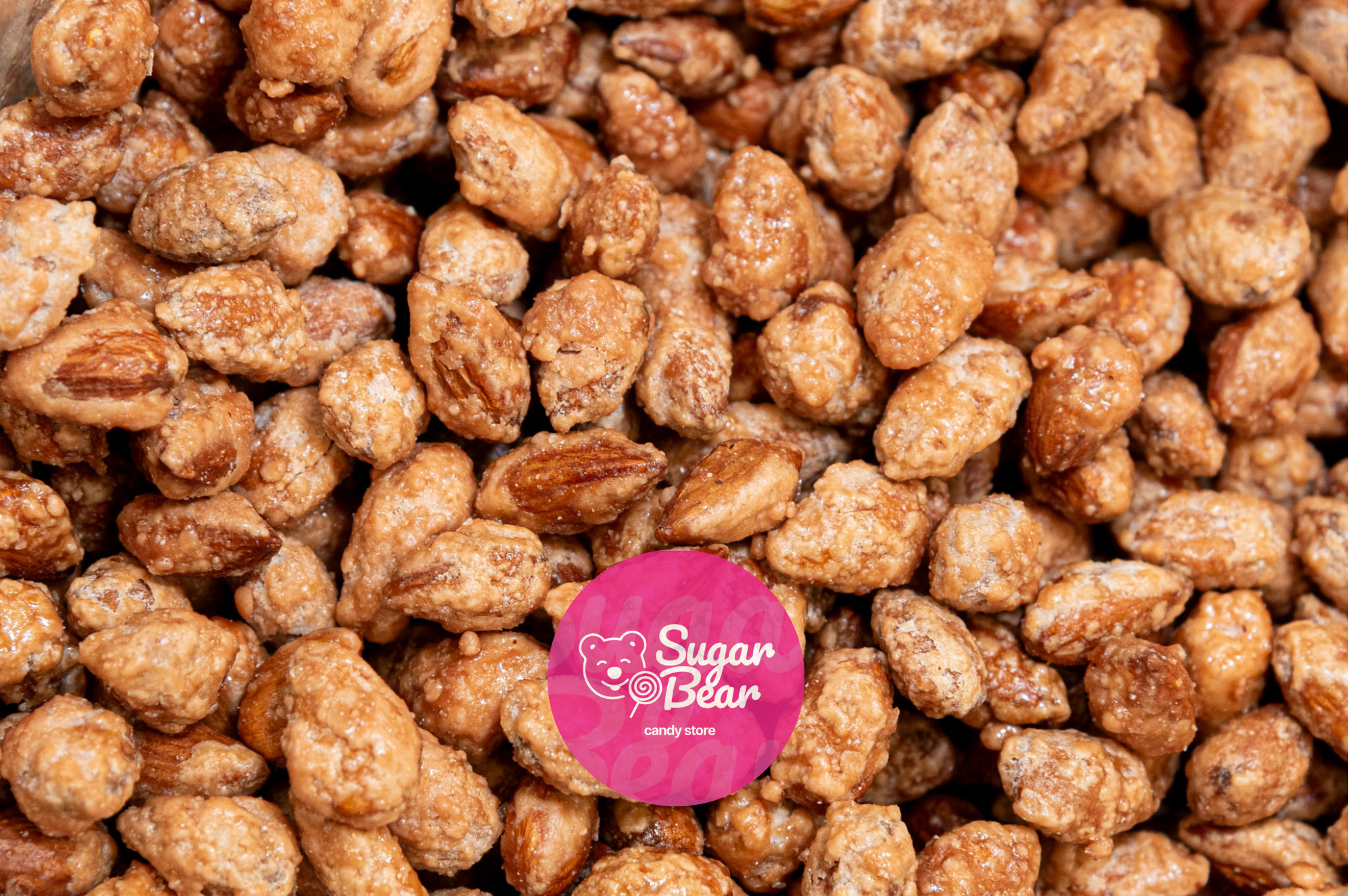 Sugar Bear Candy - Wholesale Nuts - Caramel Almonds1