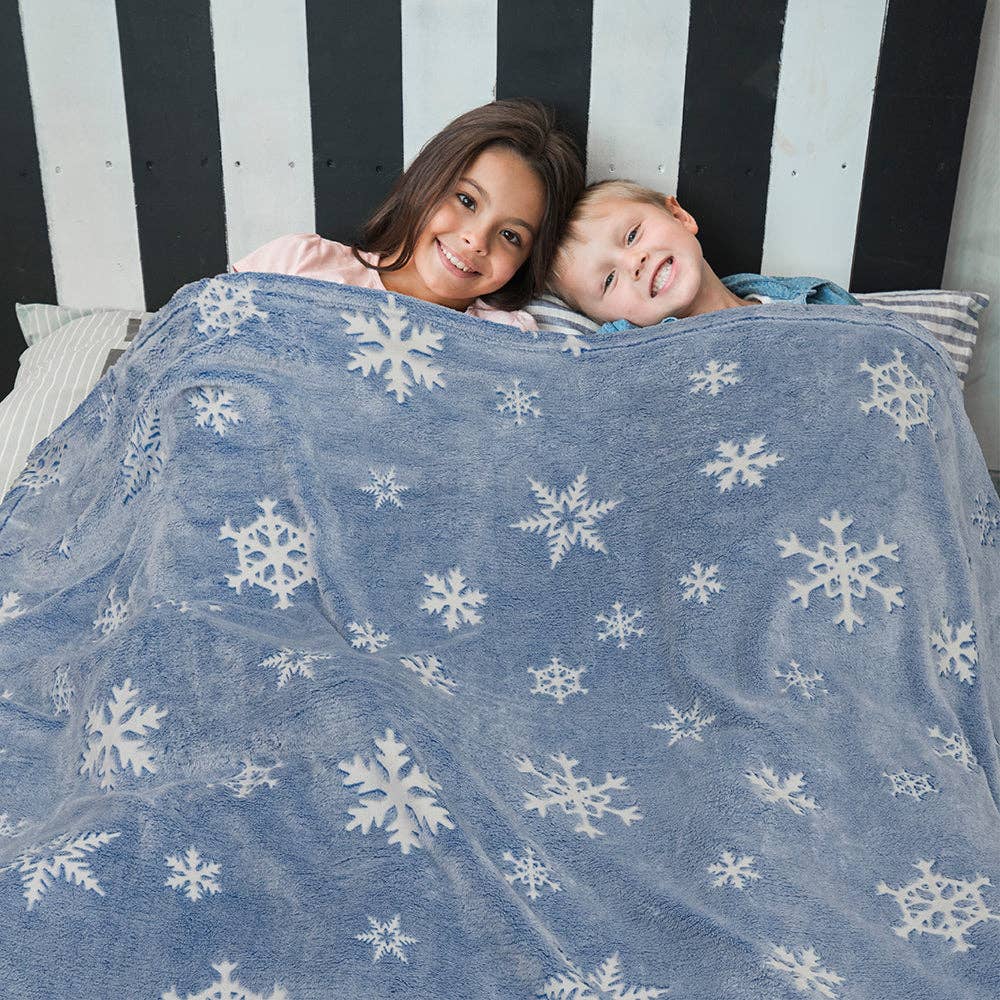 Pavilia – wholesale Throw blanket – Glow In The Dark Fleece Throw Blanket5
