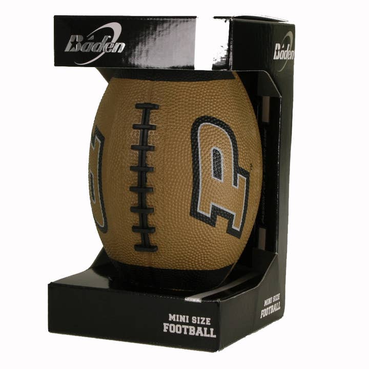 Purdue Boilermakers Fußball- Baden Mini für den Großhandel von Turnovers Inc