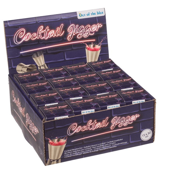 Out of the blue KG - Wholesale Jigger - Cocktail Jigger, 15 & 30 ml,1