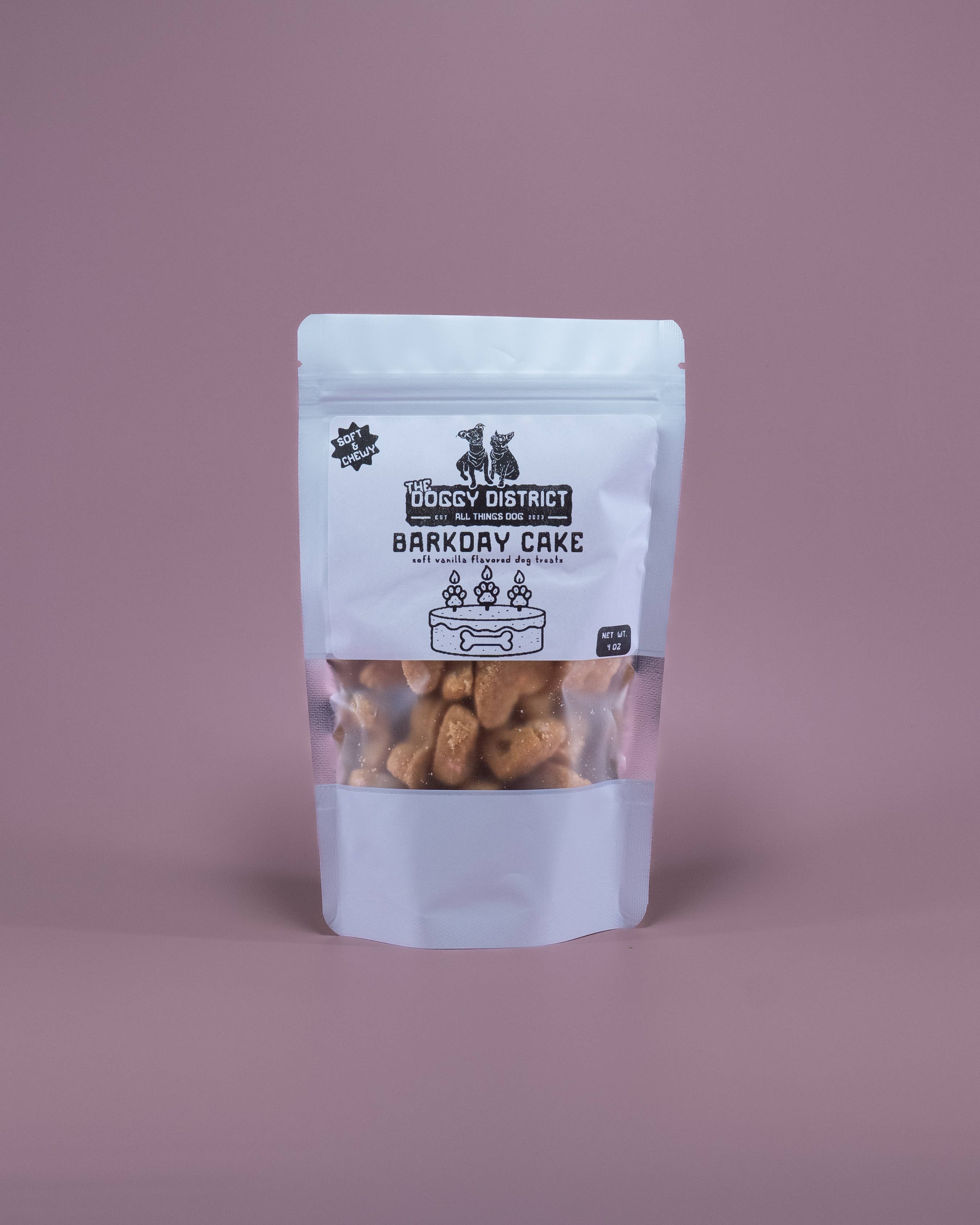 The Doggy District - Wholesale Pet Treats - Dog - Barkday Cake Soft Dog Treats2