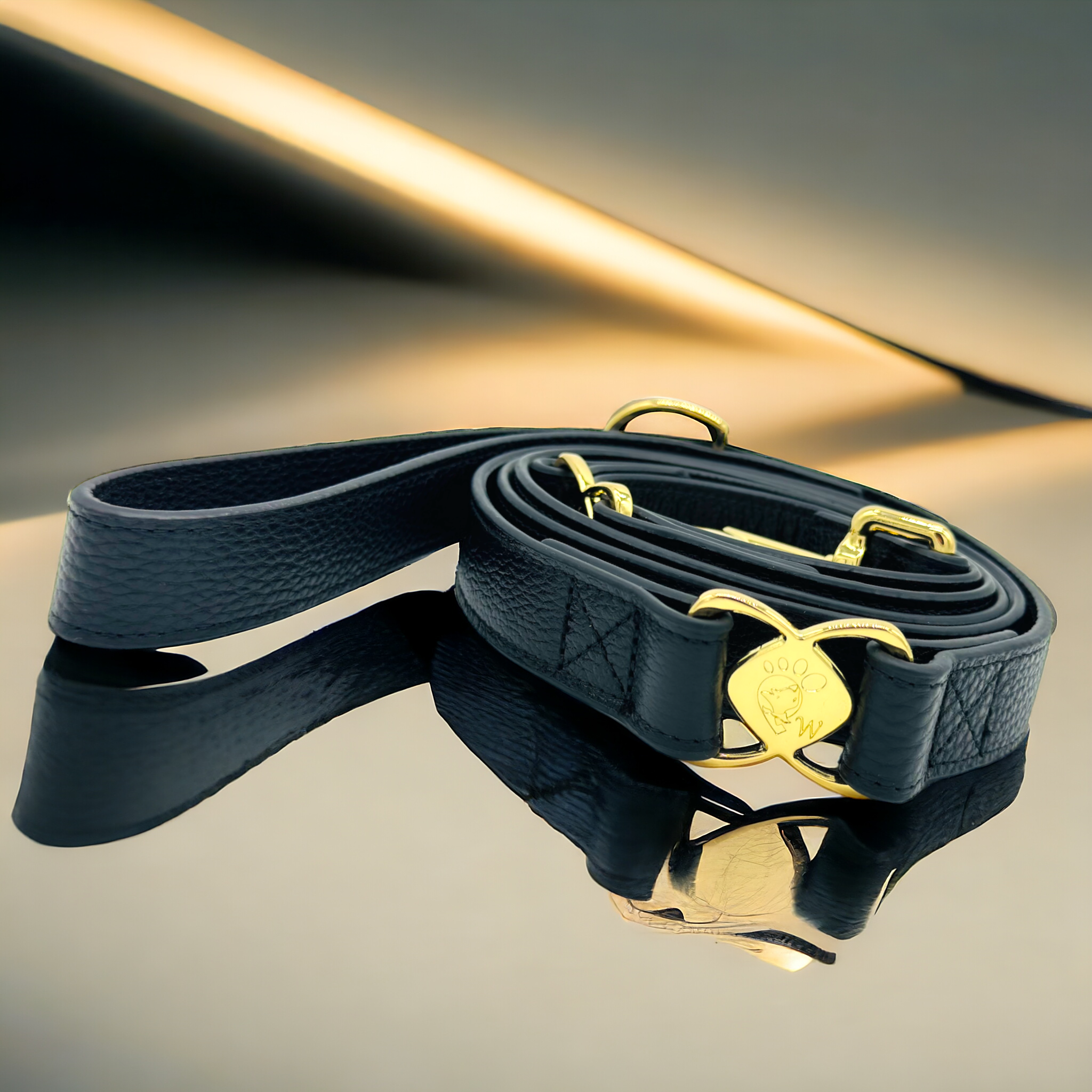 PupWiser - Wholesale Pet Leash - Dog - PupWiser Handmade Leather Dog Leash V20