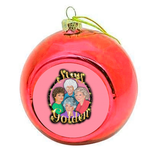 ART WOW - Vente Objets de décoration - Boules de Noël « Golden Gals »4