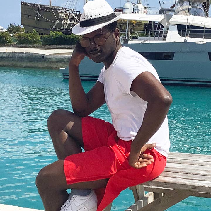 Breakers Port Red for wholesale by Dana Cooper Bermuda