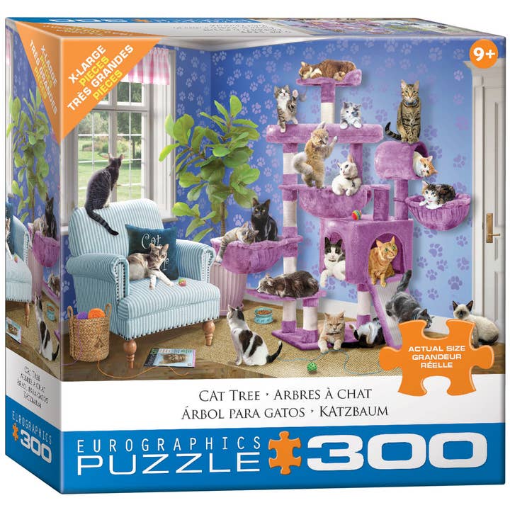Arbre à chat pour la vente par Eurographics Puzzles USA