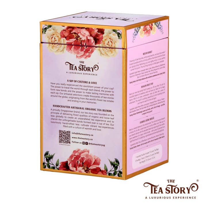 The Tea Story - Wholesale Tea Bags - Exotic Blends Assorted Tea Box3