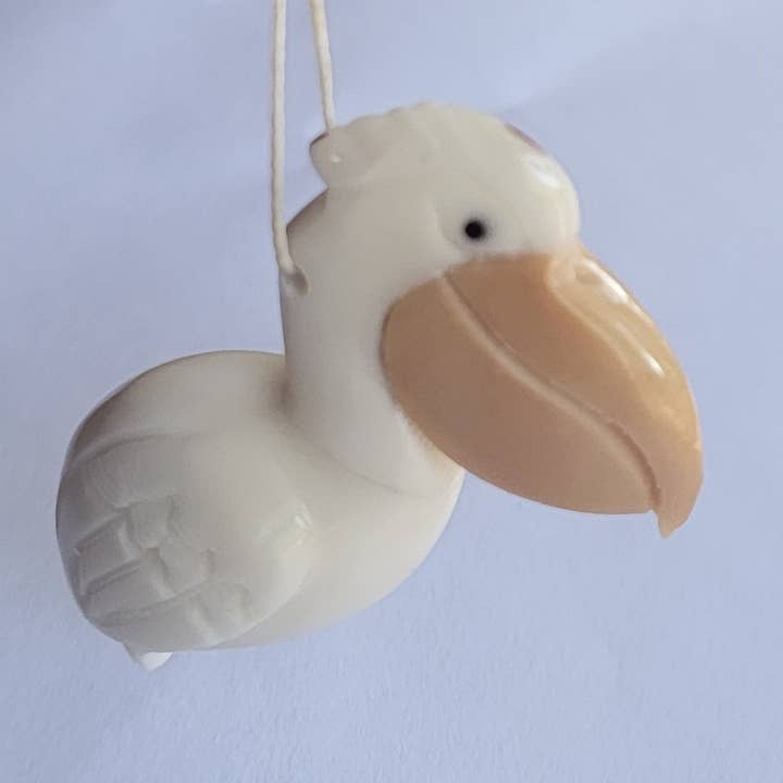 Pampeana - Wholesale Ornament - Pelican Tagua Ornament / suncatcher0