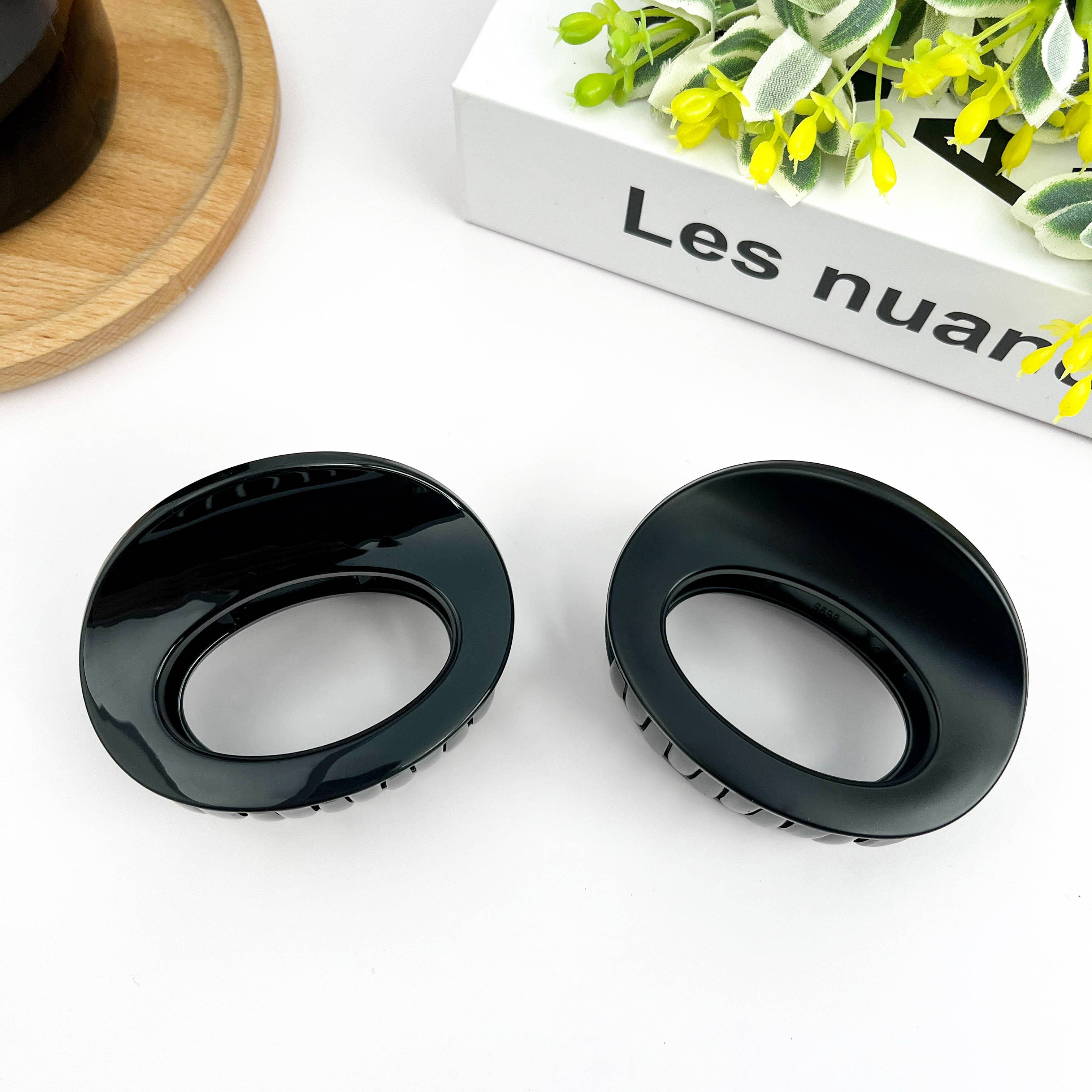 TheDivaSoap - Wholesale Hair Clip - Women's - Thickened Oval Hair Clip,Classic Hair Claw Clips3