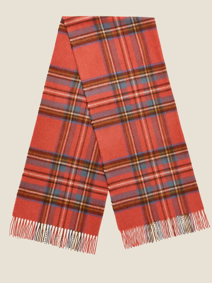 Bufanda de tartán sobredimensionada Royal Stewart antigua para venta al por mayor de Bronte by Moon