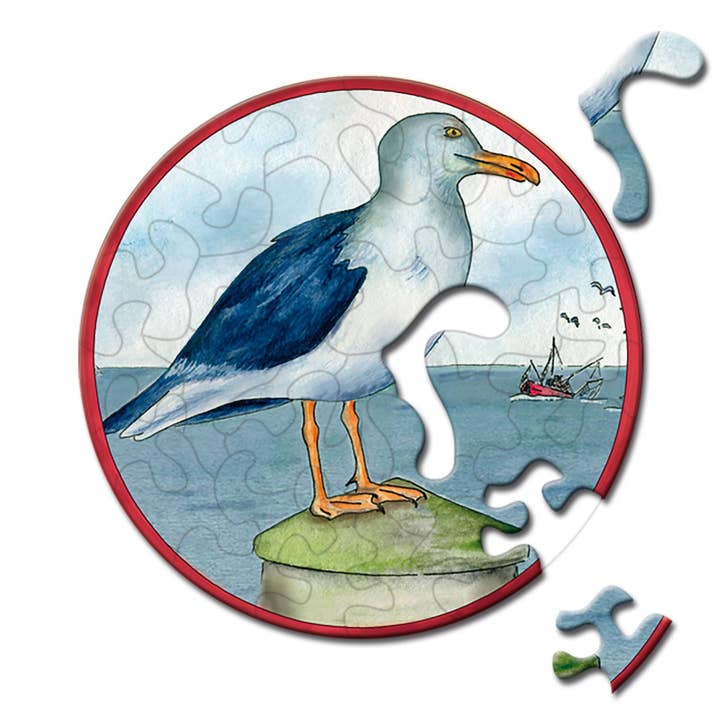 Puzzle Picoli “Seagull” for wholesale by Bärenpresse