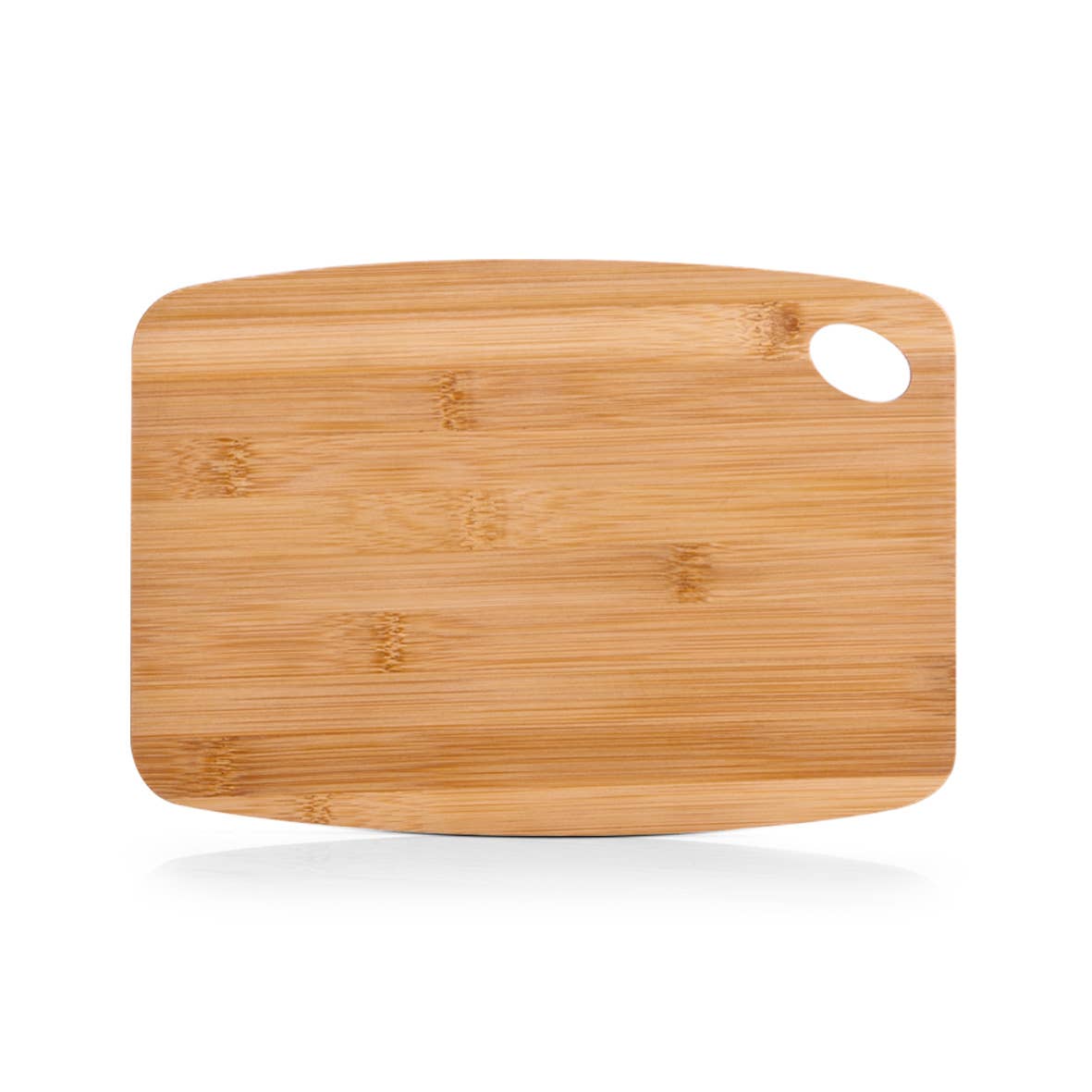nature Planche à découper M avec trou poignée, en bambou en vente sur Faire0