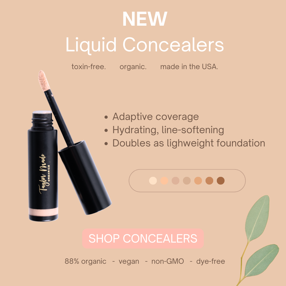 Taylor Made Organics - Wholesale Face Concealer - Liquid Cream Concealer – Lightweight Foundation & Corrector13
