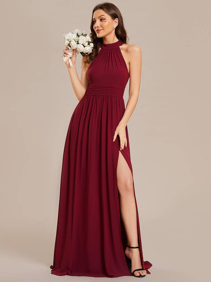 Ever-Pretty – Großhandel Abendkleid – Damen – Chiffon-Abendkleid mit Neckholder-Ausschnitt und ärmellos.11