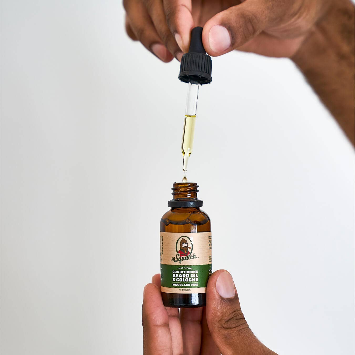 Dr. Squatch - Wholesale Beard Styling Product - Conditioning Beard Oil & Cologne Woodland Pine -6 units3