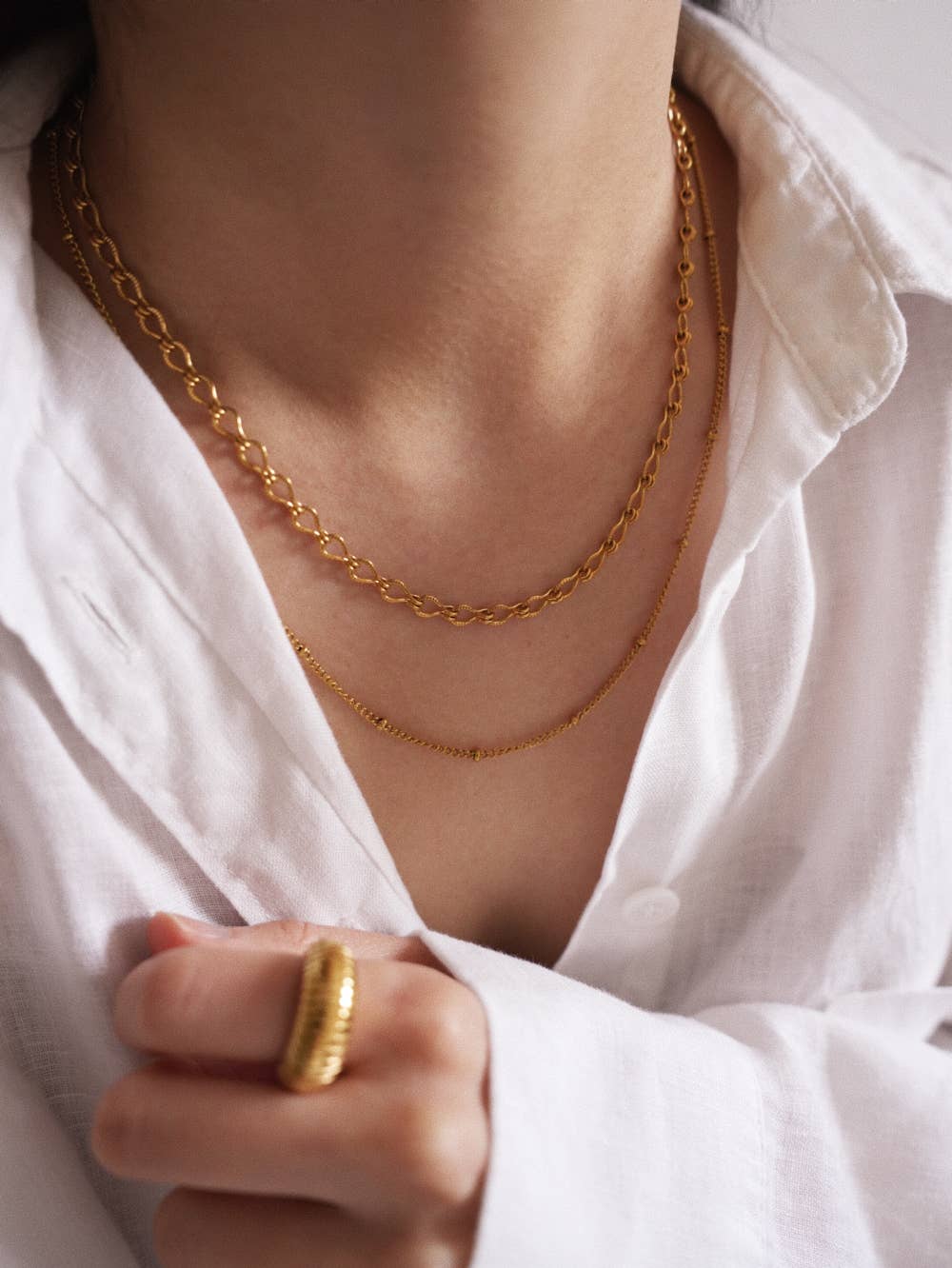 Orore bijoux - Wholesale Link & Chain Necklace - Raya Necklace3