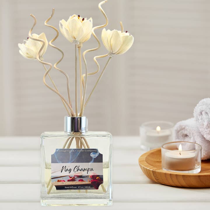 Diffuseur à roseaux Nag Champa pour la vente par Cottagebrook Candle Company
