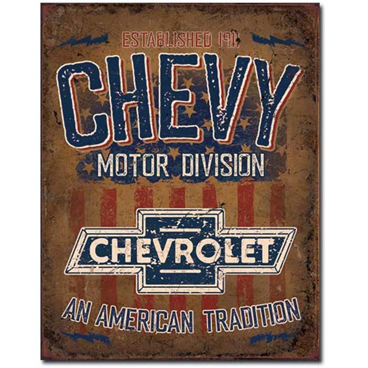 Western Express - Wholesale Sign - Made in the USA - Chevy American Tradition Tin Sign