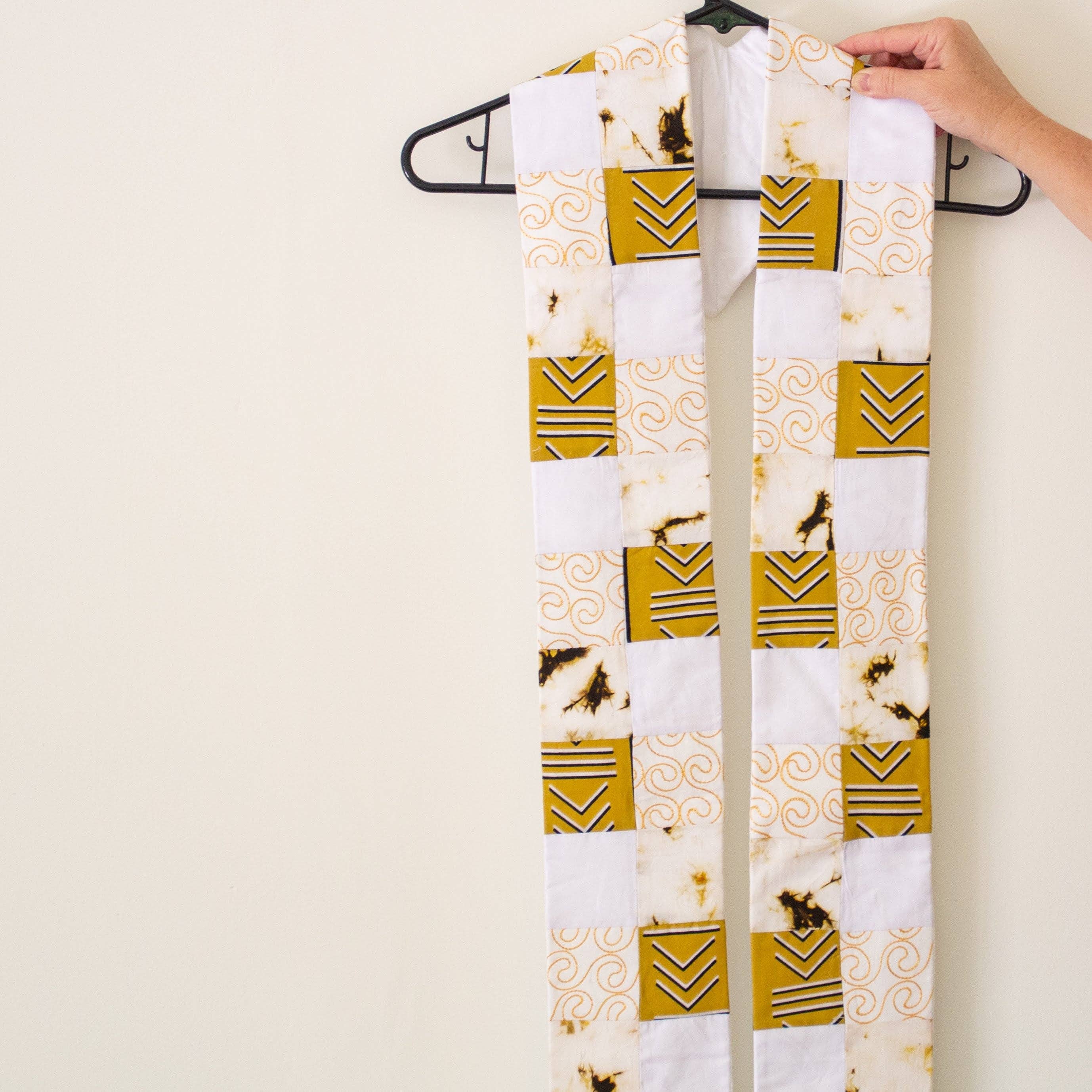 Amani ya Juu - Venta al por mayor Chal - Mujer - Estola Kitenge Patch Pastor11