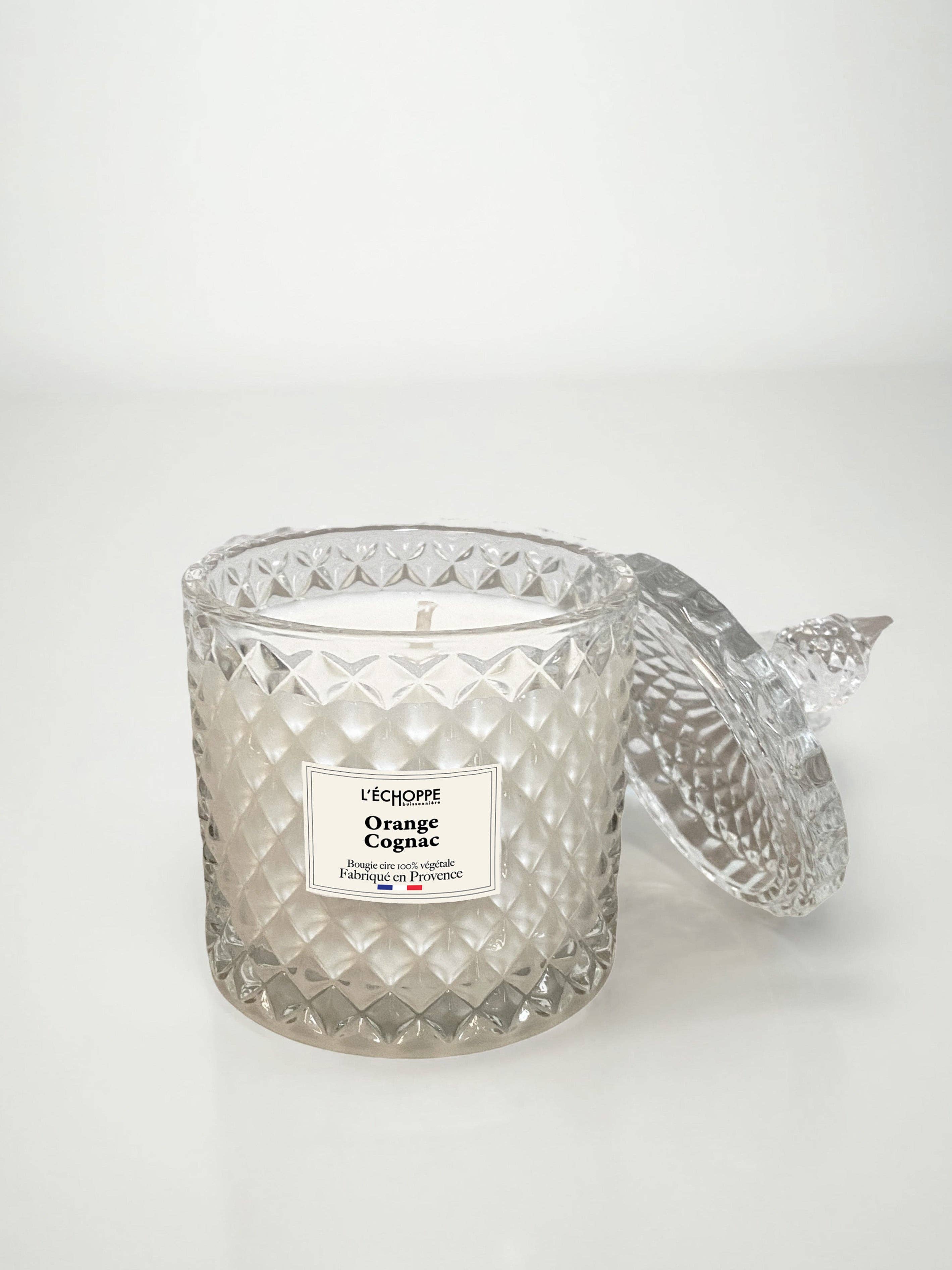 L'Échoppe Buissonnière - Wholesale Pot/gevulde kaars - Oranje Cognac - Geurkaars 200g1