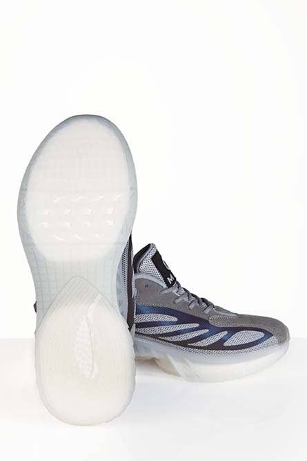 Grigio Sneakers lifestyle retroriflettenti grigie MEM - Unisex in vendita all'ingrosso su Faire4