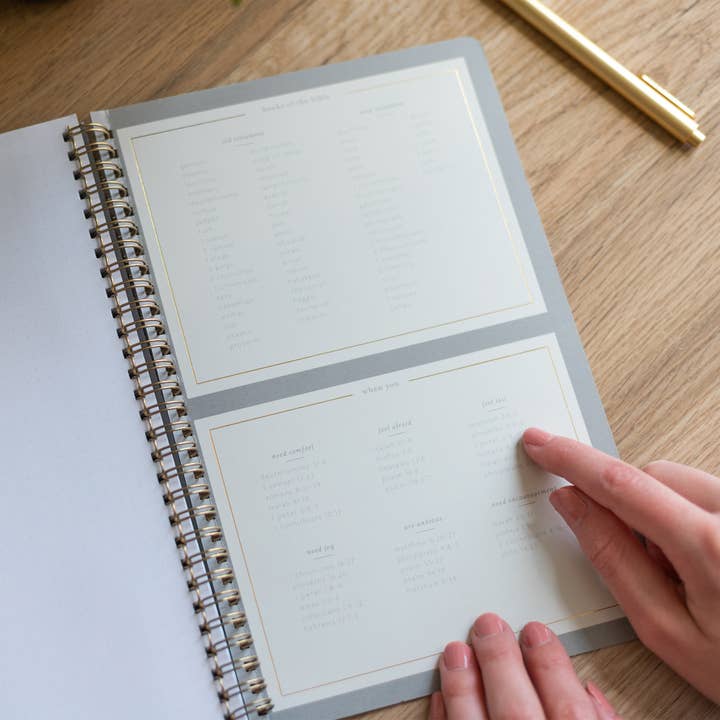 Church Notes Co. - Wholesale Notebook - Navy Church Notes Bible Study Notebook
