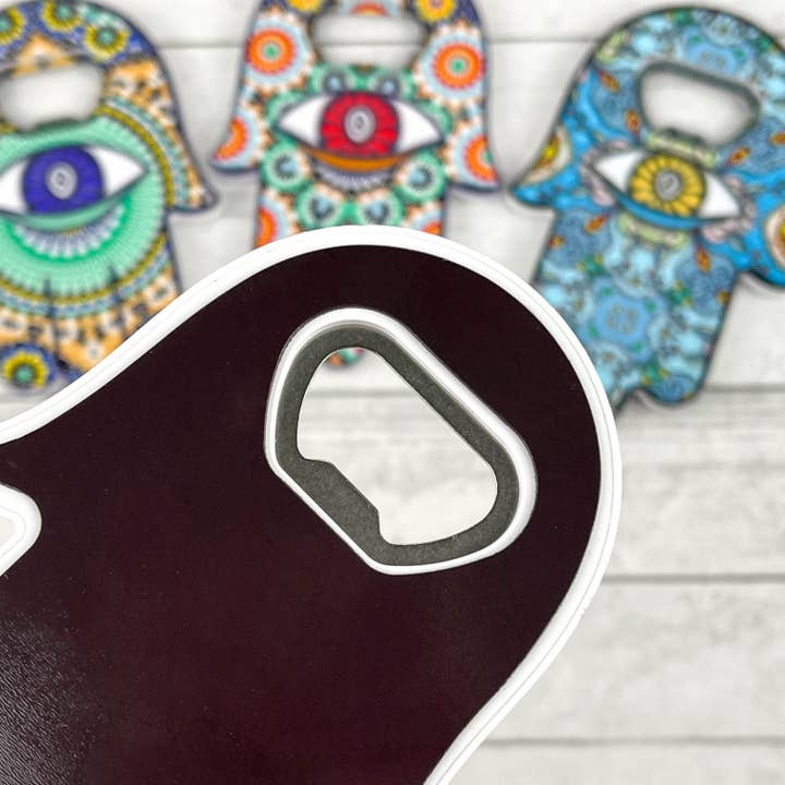 SoapElenGlen - Wholesale Bottle/Wine Opener - Hand Of Fatima Bottle Opener, Palm Fridge Magnet7