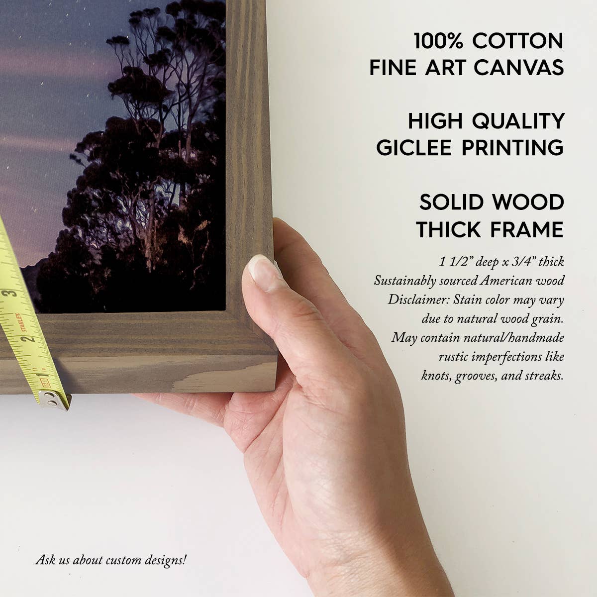 Hangout Home - Wholesale Photograph - Starry Night Sky - Nature Photography - Wood Framed Photos3