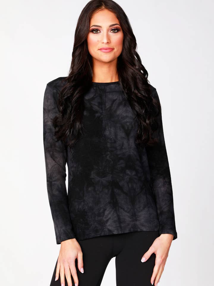 Basic Tie Dye Top for wholesale by French Kyss