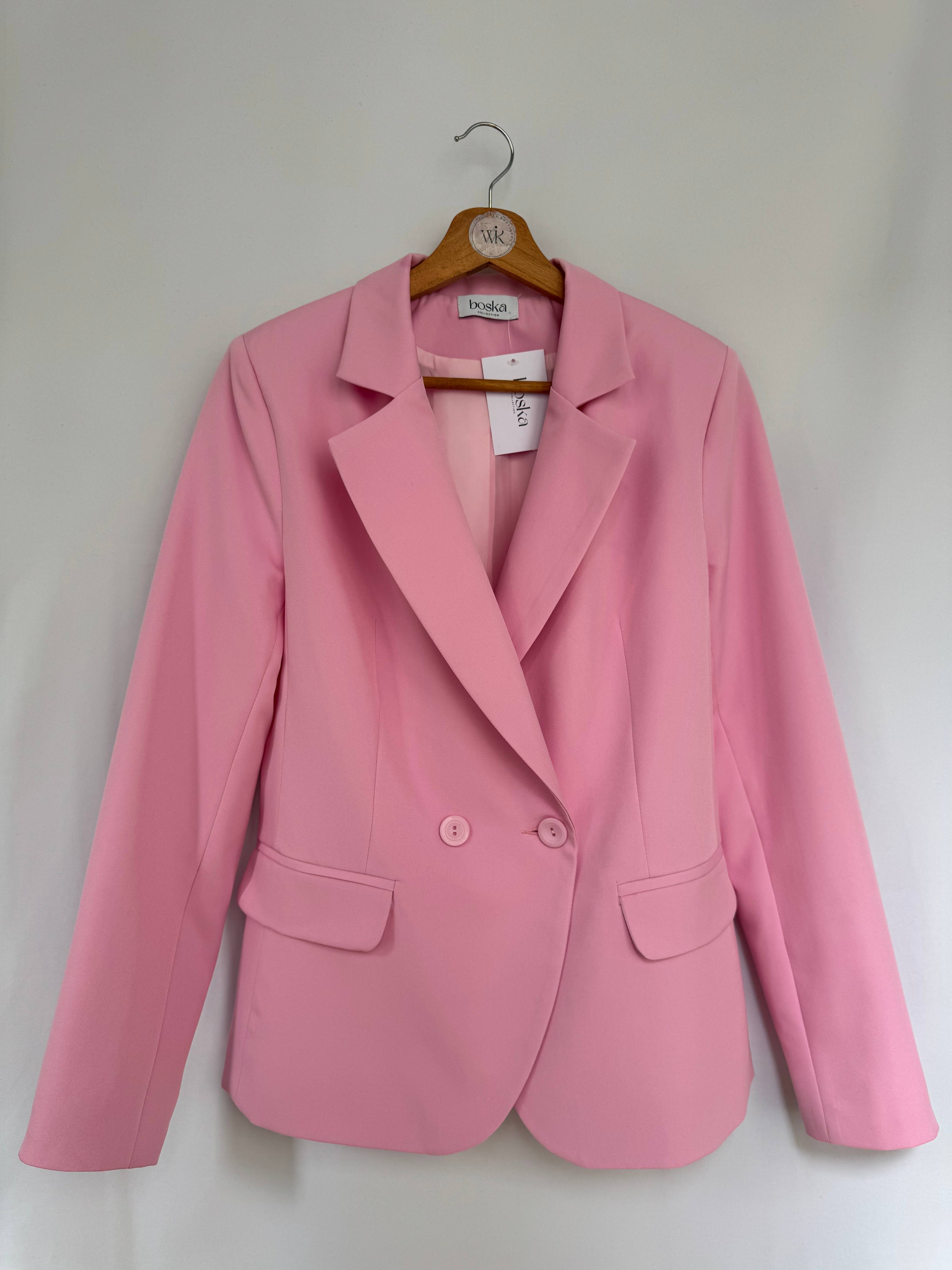 Pink Fitted blazer for wholesale on Faire3