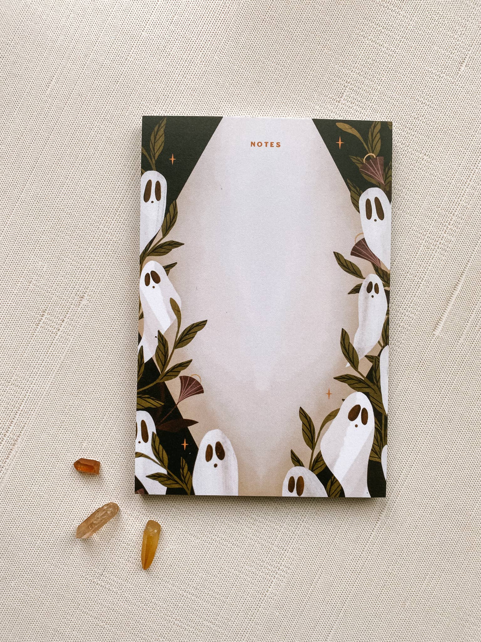 Lantern Print Co. – Bloco de notas por atacado – Bloco de notas Ghost Moonflower - 10x15 cm3