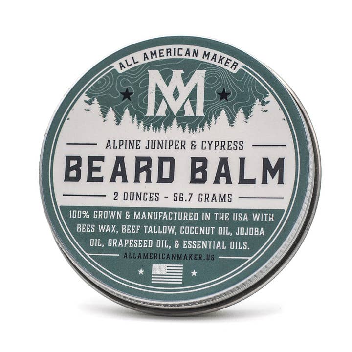 Alpe-Enebær & Cypres : Skægbalsam for engroshandel hos All American Maker