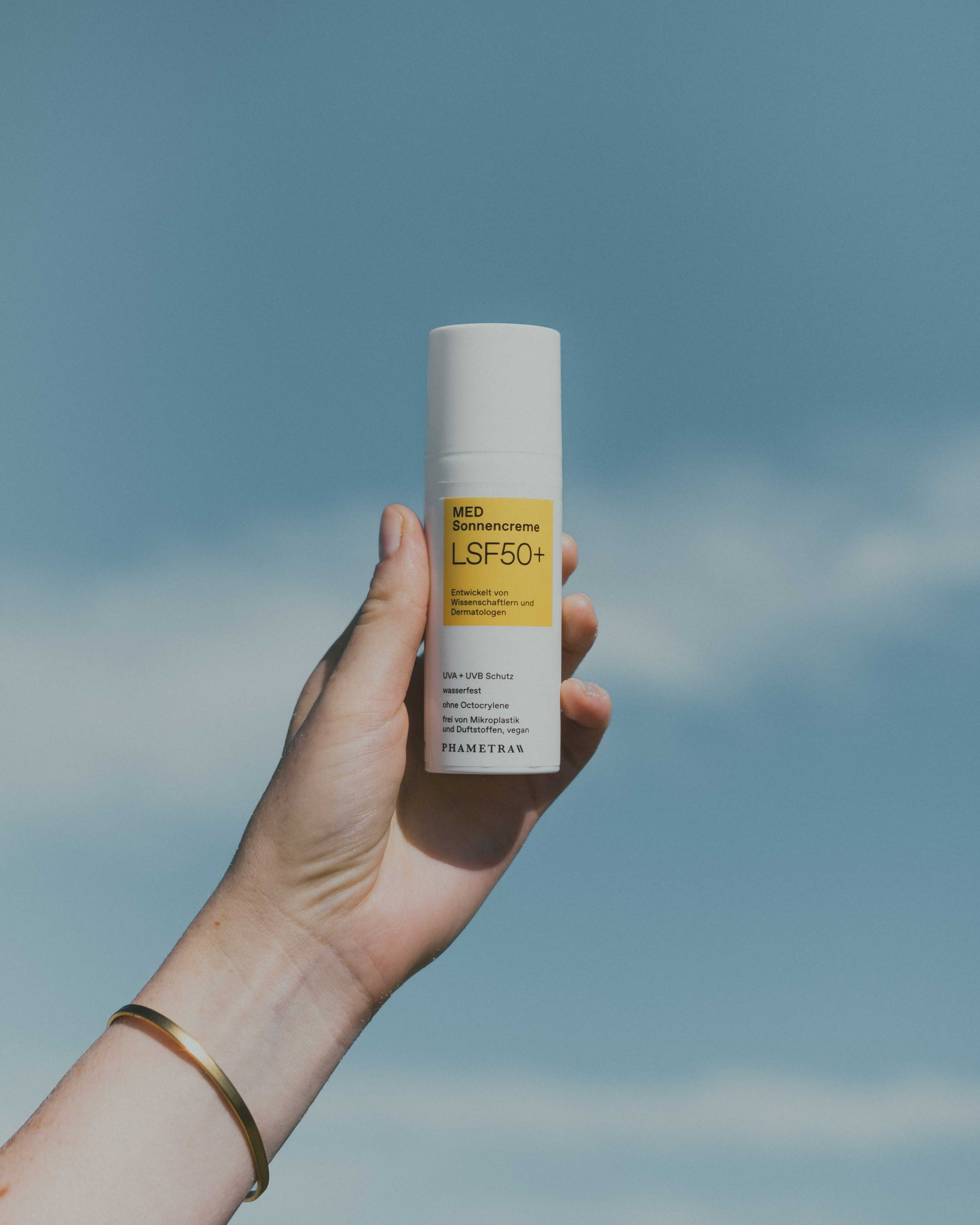 Phametra Cosmetics - Wholesale Sunscreen - MED sun cream SPF50+3