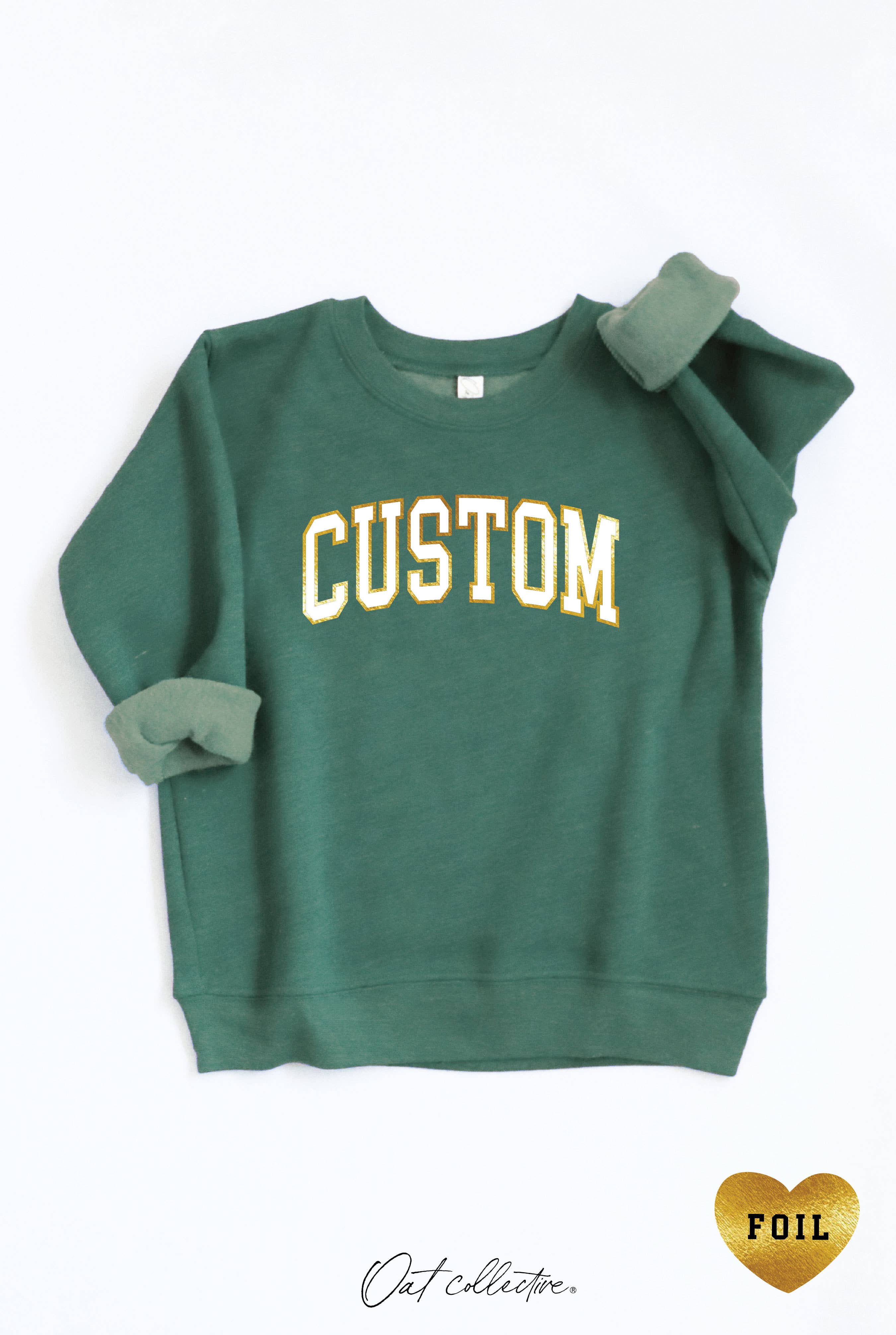 OAT COLLECTIVE - Vente Sweat-shirt – enfant - Sweat-shirt graphique CUSTOM FOIL pour tout-petits5