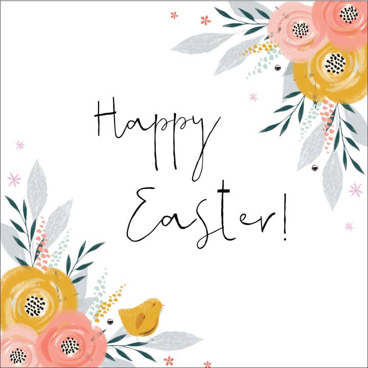 Glædelig påske! Håndlavet lykønskningskort for engroshandel hos The Handcrafted Card Company