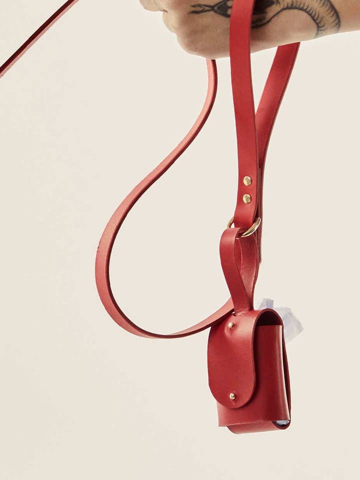 Suporte para bolsa vermelho por atacado de INDÓMITO