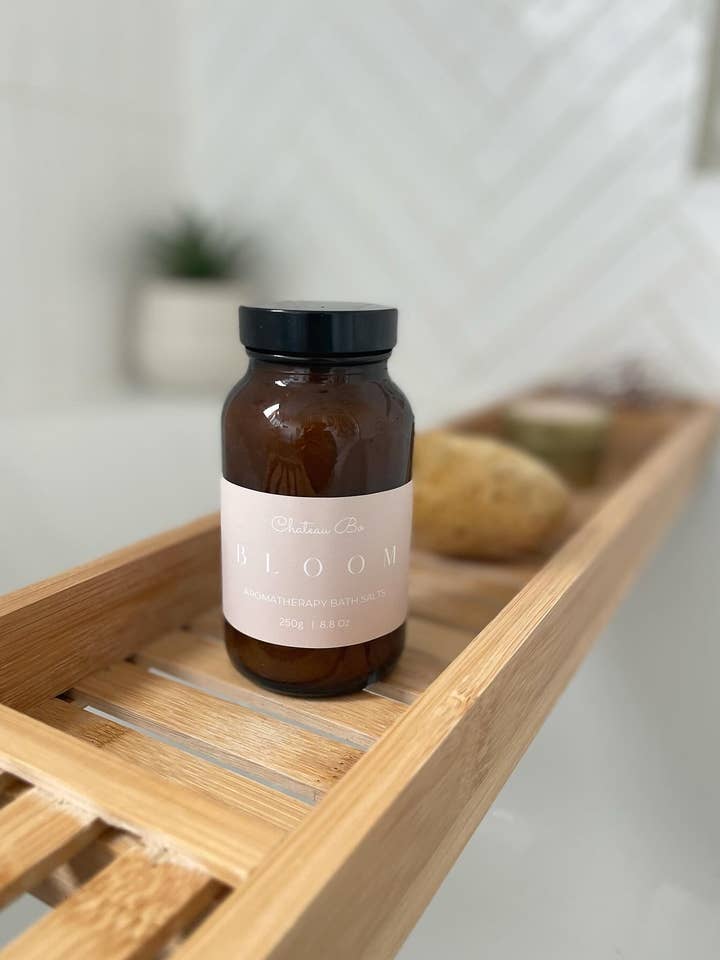 B L O O M Bath Salts for wholesale by Chateau Bo