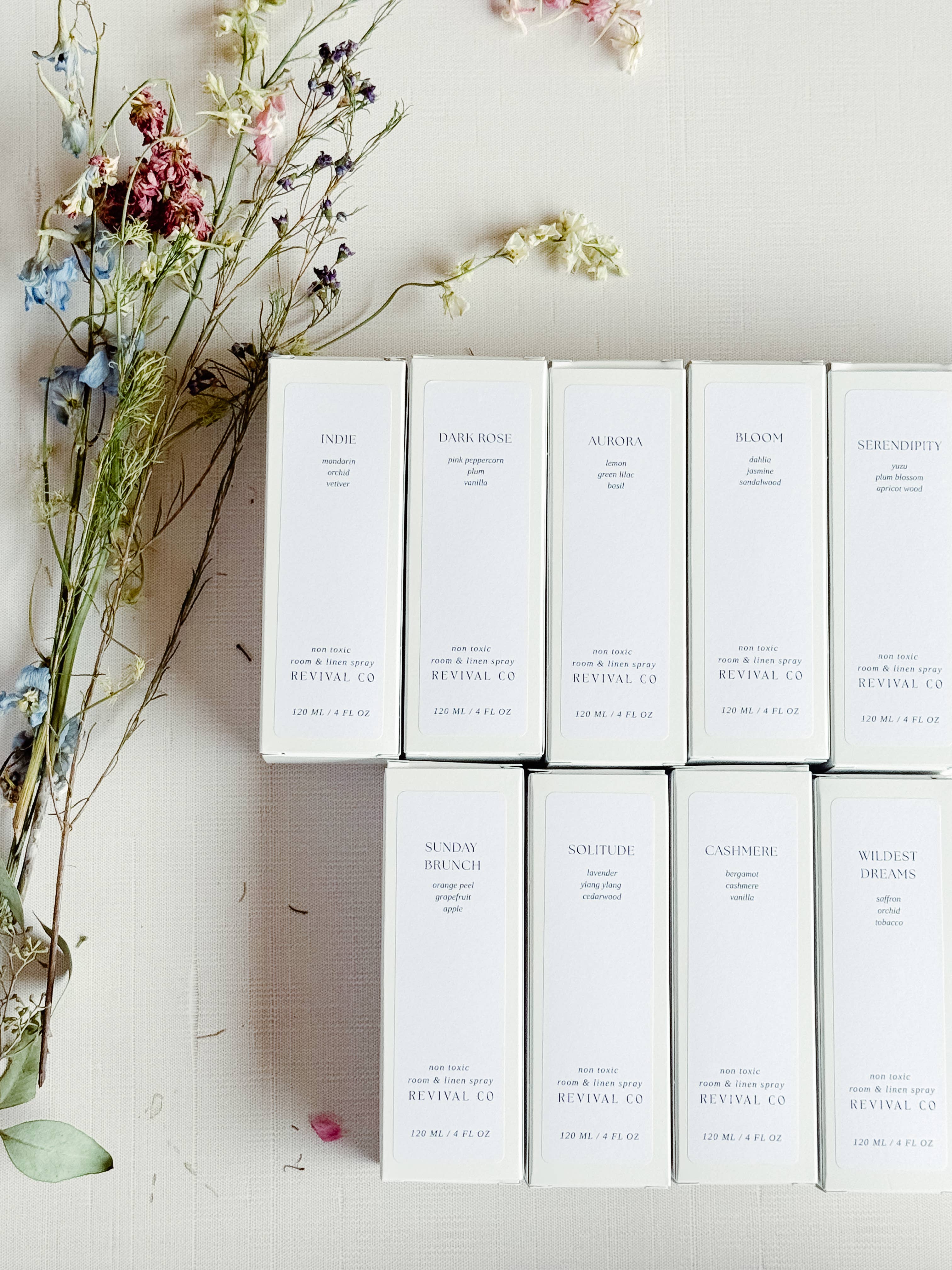 Revival Co – wholesale Linnespray – Aurora/ Kalabrisk Citron + Syren / Rums- och Linnespray4