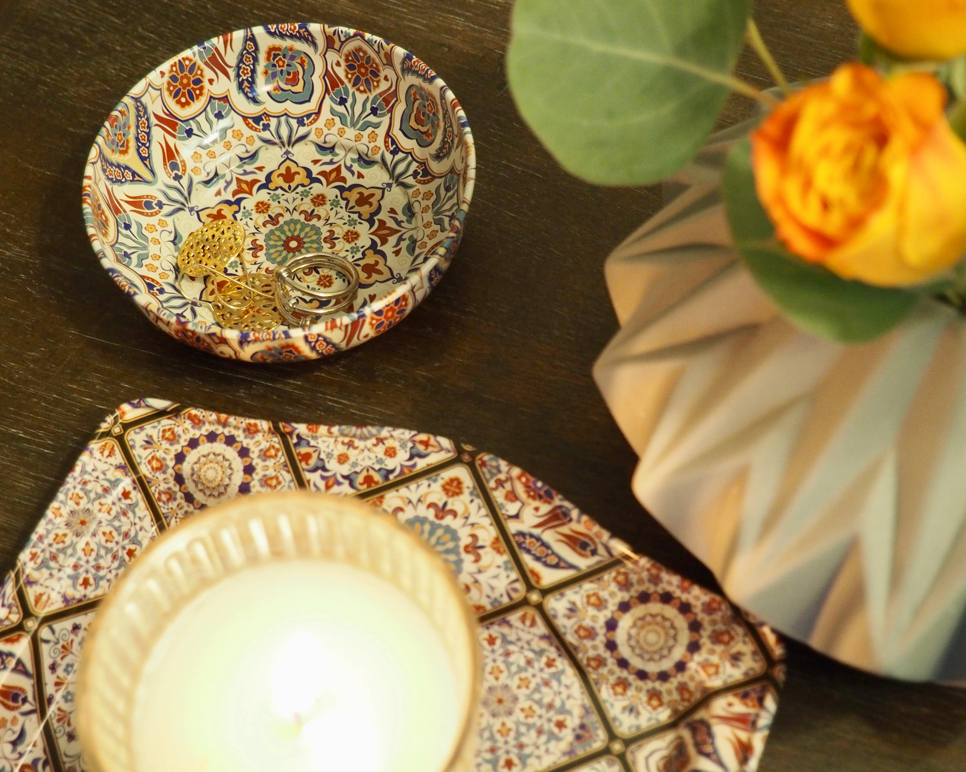 Esthetic Living - Wholesale Decorative Plate/Dish/Bowl - Metal Bowl - Emel - Small 3