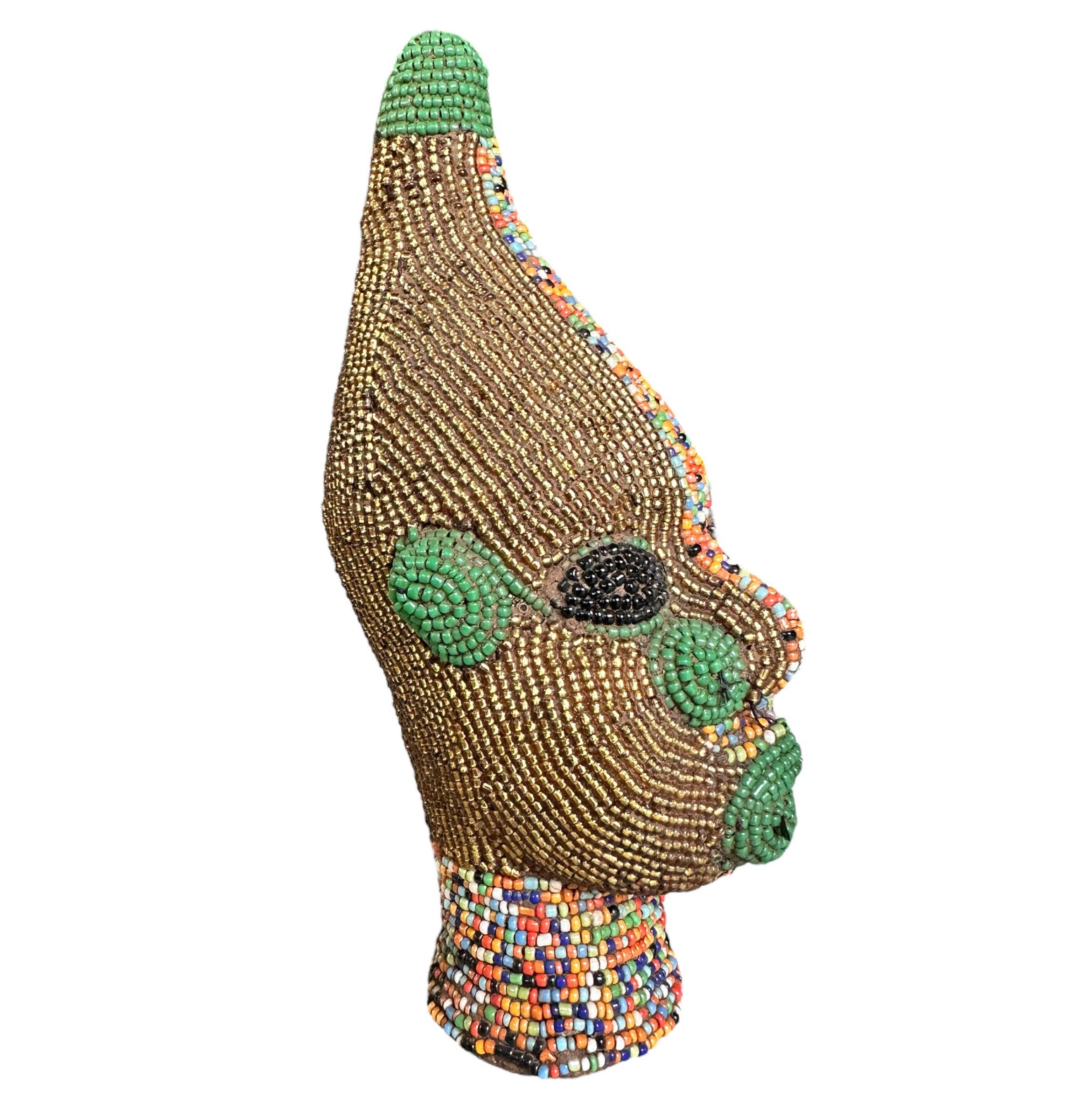 SOUK in the CITY - Wholesale Decorative Figurine - SMALL Bamileke Statues - new design19