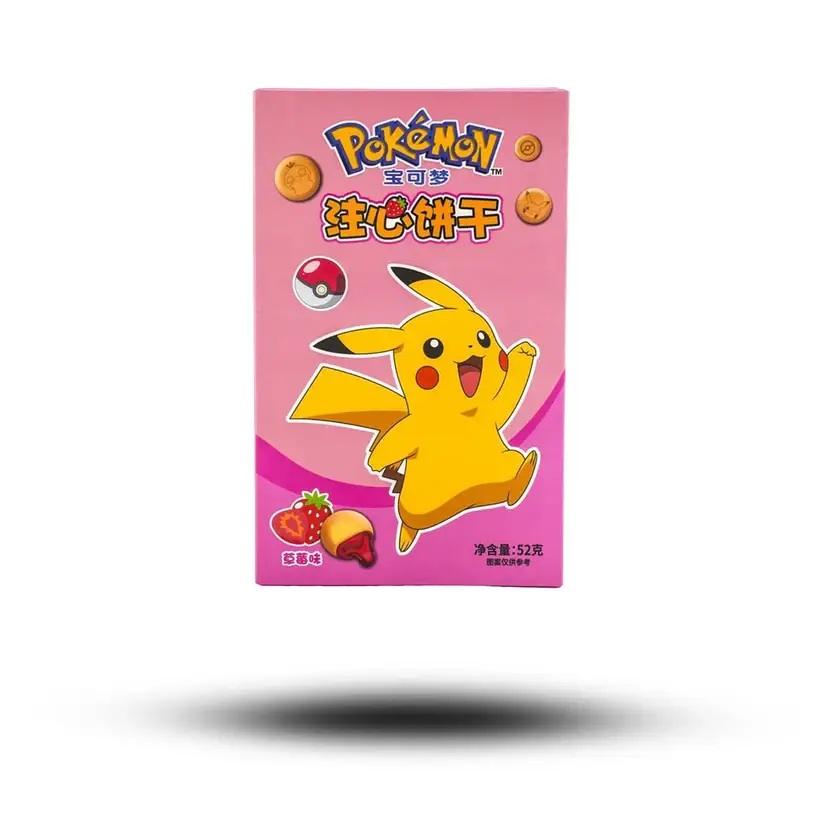 Global Bite Co - Wholesale Cookie - Pokemon Strawberry Cookie (China)2