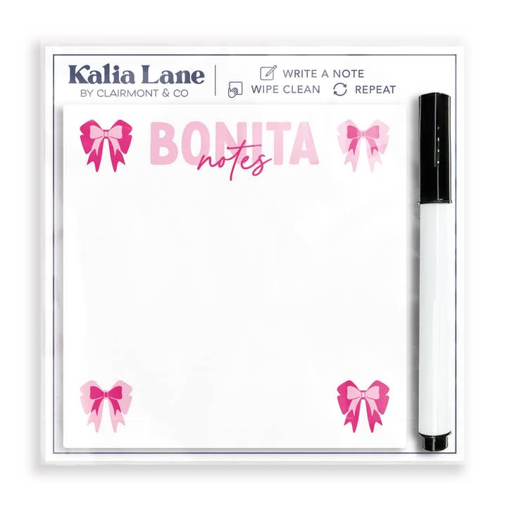 4x4 Clear Reminder Kalia Lane-Bonita Bows for wholesale by Clairmont & Co